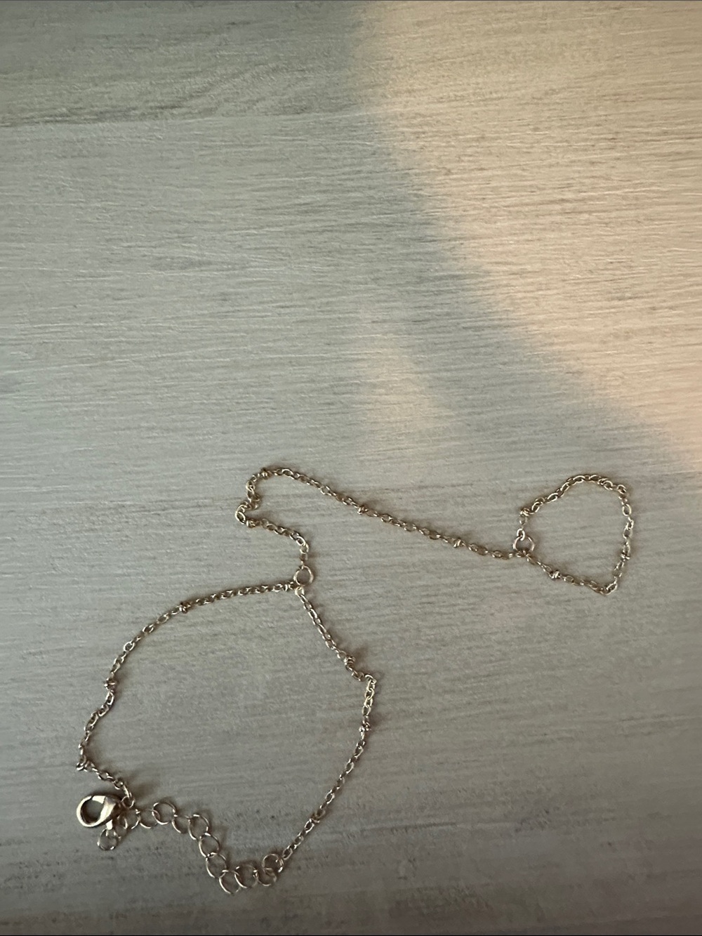 Delicate Gold Women's Hand Chain